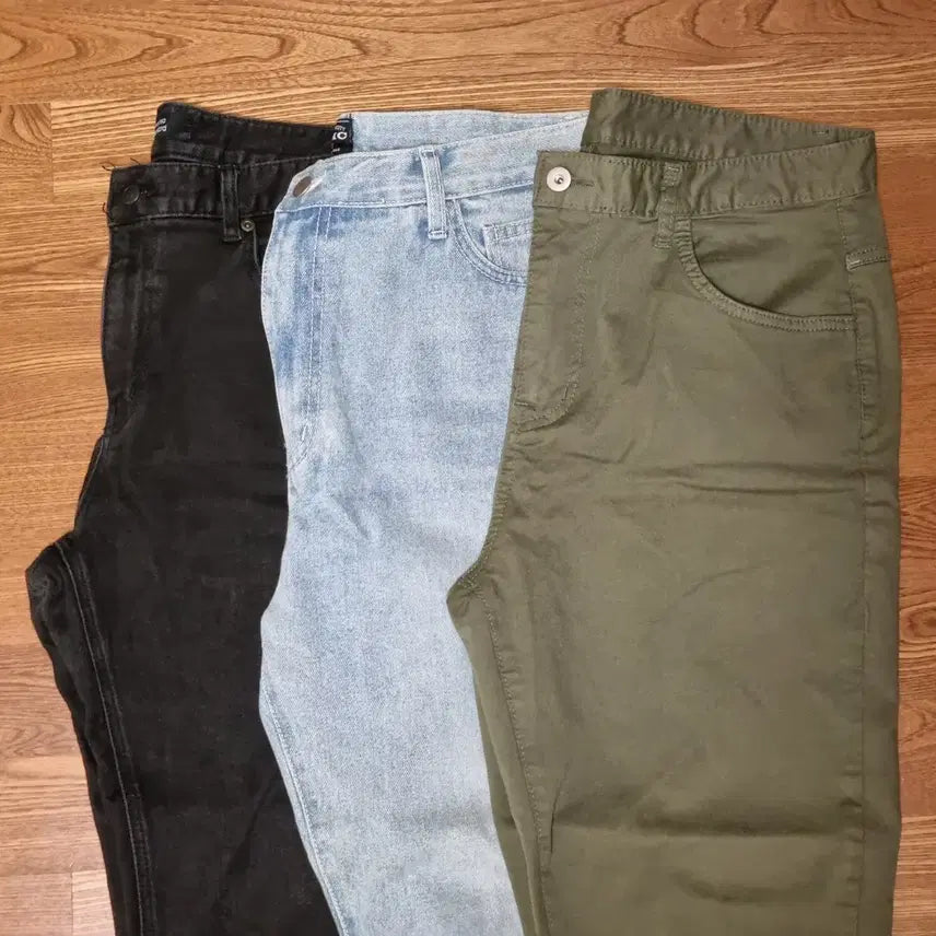[BUNJANG] Bundle Set Men's Tapered Fit Jeans and Cotton Pants / [36]남자 청바지/면바지 일괄