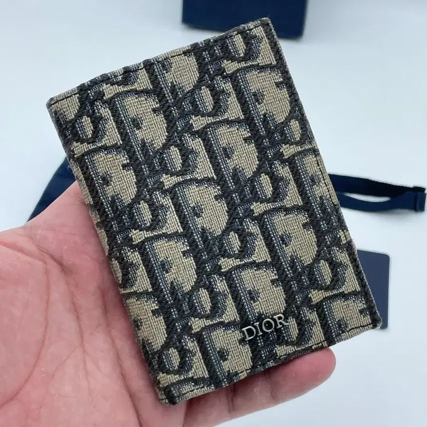 [BUNJANG] Dior Dior Oblique Organizer Card Holder Beige / [ 정품 / 풀구성 ] 디올 오블리크 오거나이저 카드지갑 베이지