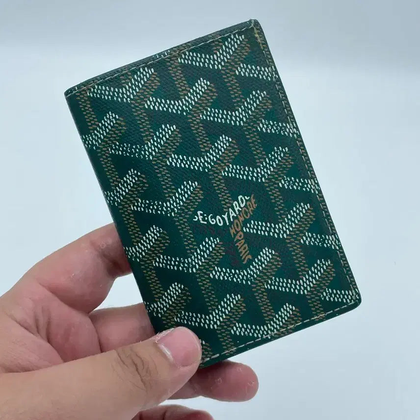 [BUNJANG] Goyard Saint-Pierre Cardholder Green / [ 정품 / 새상품급 ] 고야드 생피에르 카드지갑 그린