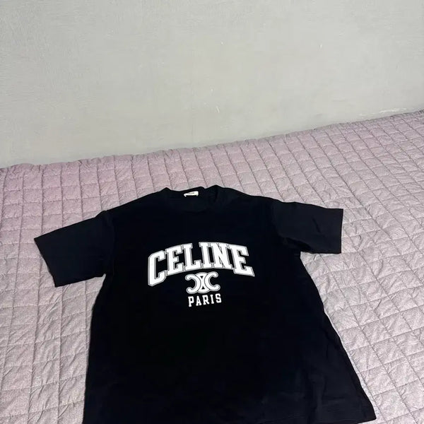 [BUNJANG] Celine 25SS Triomphe Logo T-Shirt / [백화점판]셀린느 25SS 트리옹프 반팔 티셔츠