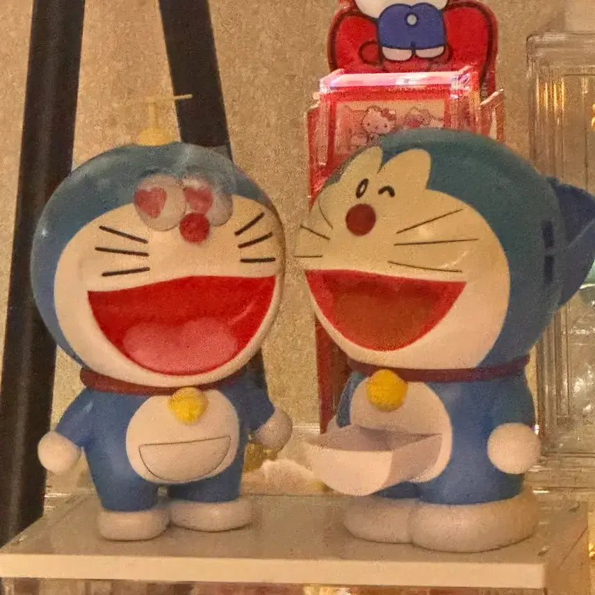 [BUNJANG] Doraemon Dunkin'/Baskin Robbins Collaboration Action Figure Bundle Set / 도라에몽 던킨,베스킨 콜라보 피규어 일괄
