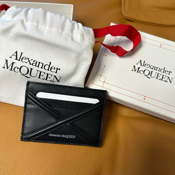 [BUNJANG] Alexander McQueen Calfskin Card Holder / 알렉산더 맥퀸 카드지갑