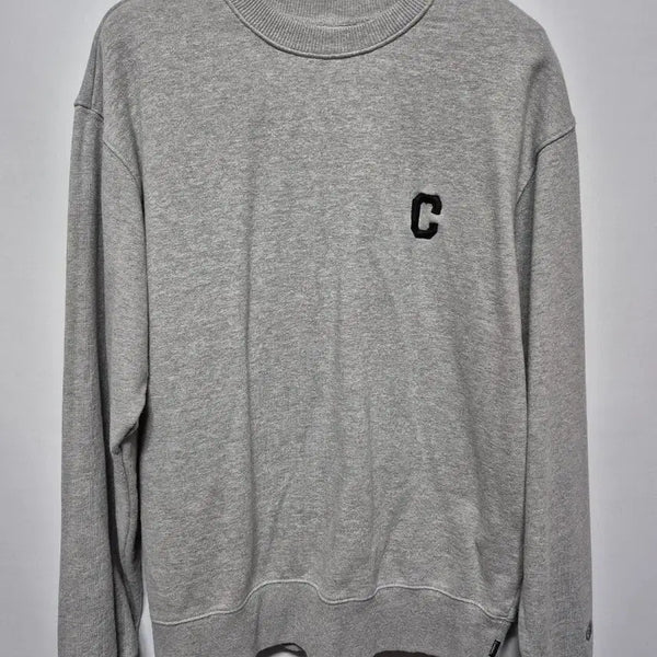 [BUNJANG] Covernat C Logo Sweatshirt Grey M / 커버낫 C로고 맨투맨 그레이 M
