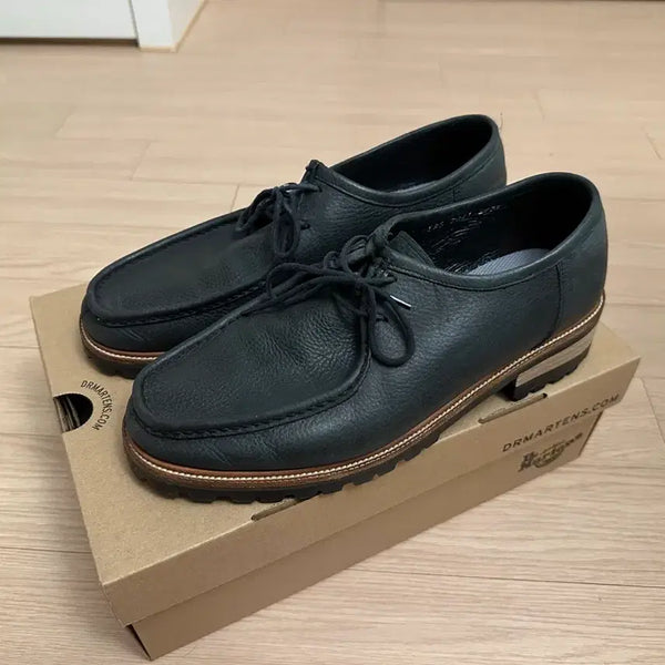 [BUNJANG] Sonshinbal Washed Cowhide Mocktoe Derby Shoes / [280] 손신발 워싱 소가죽 모크토 더비슈즈
