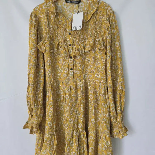 [BUNJANG] Zara Floral Dress L / 새상품 ZARA 플라워 원피스 L