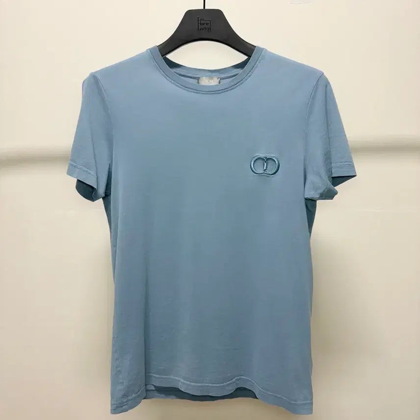 [BUNJANG] Dior CD Logo Short Sleeve T-Shirt / 디올 cd로고 반팔 티셔츠