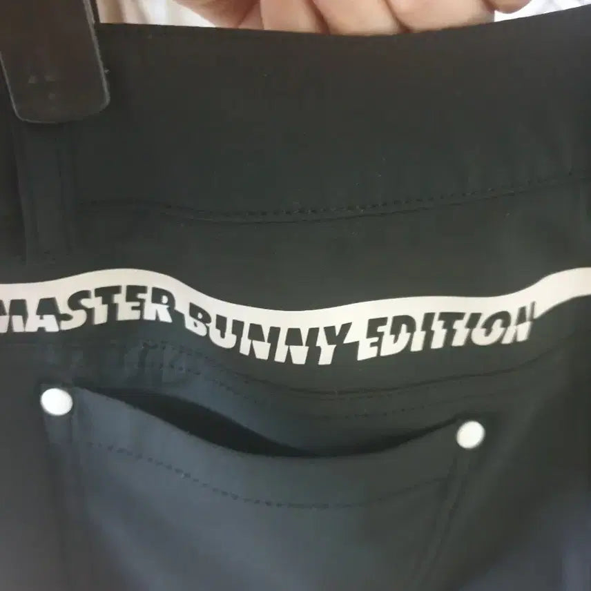 [BUNJANG] Master Bunny Edition Black Golf Pants Women's Size 55 / 마스터바니  블랙 골프 여자바지