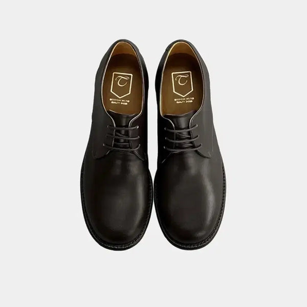 [BUNJANG] TM.3999 Retro Matte Derby Shoes / TM.3999 레트로 무광 더비블랙 275~285