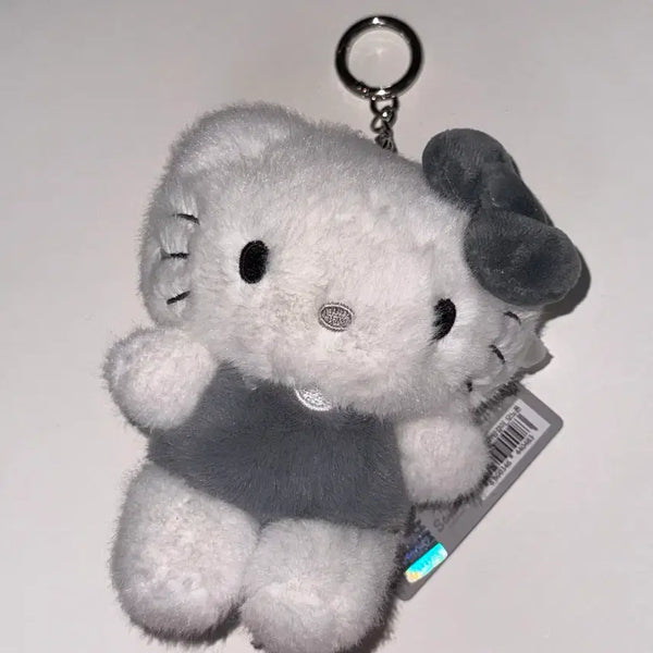 [BUNJANG] Sanrio Hello Kitty Monotone Plush Keychain / 산리오 헬로키티 모노톤 인형 키링 약 13cm