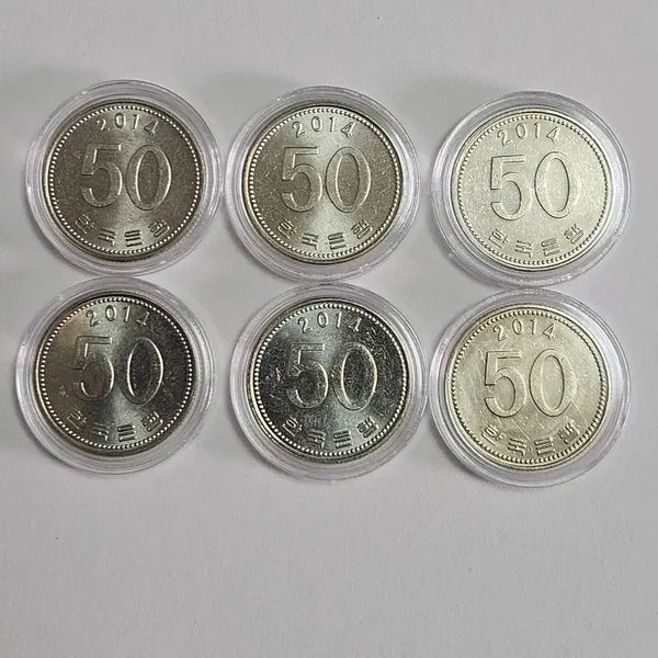 [BUNJANG] 50th Anniversary Commemorative Coin (2014) / 2014년50주30개(준미사용)