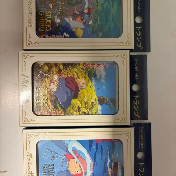 [BUNJANG] Studio Ghibli Official Trump Card Set / 지브리 트럼프 카드