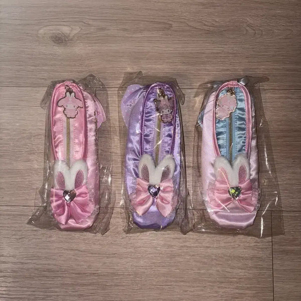 [BUNJANG] Sanrio Ballerina My Melody My Sweet Piano Kuromi Pouch Pencil Case / (원가판매) 발레리나 마이멜로디 마이스윗피아노 쿠로미 파우치 필통