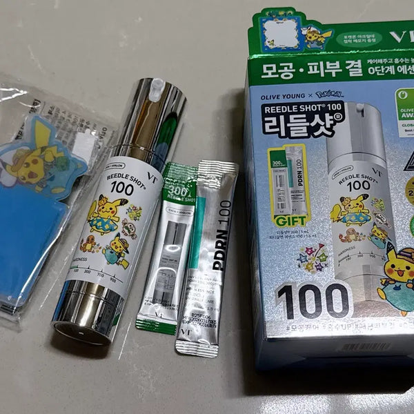 [BUNJANG] VT Cosmetics Riddle Shot 100 Pokemon Edition Special Set / 브이티 리들샷 100 포켓몬 에디션 기획세트