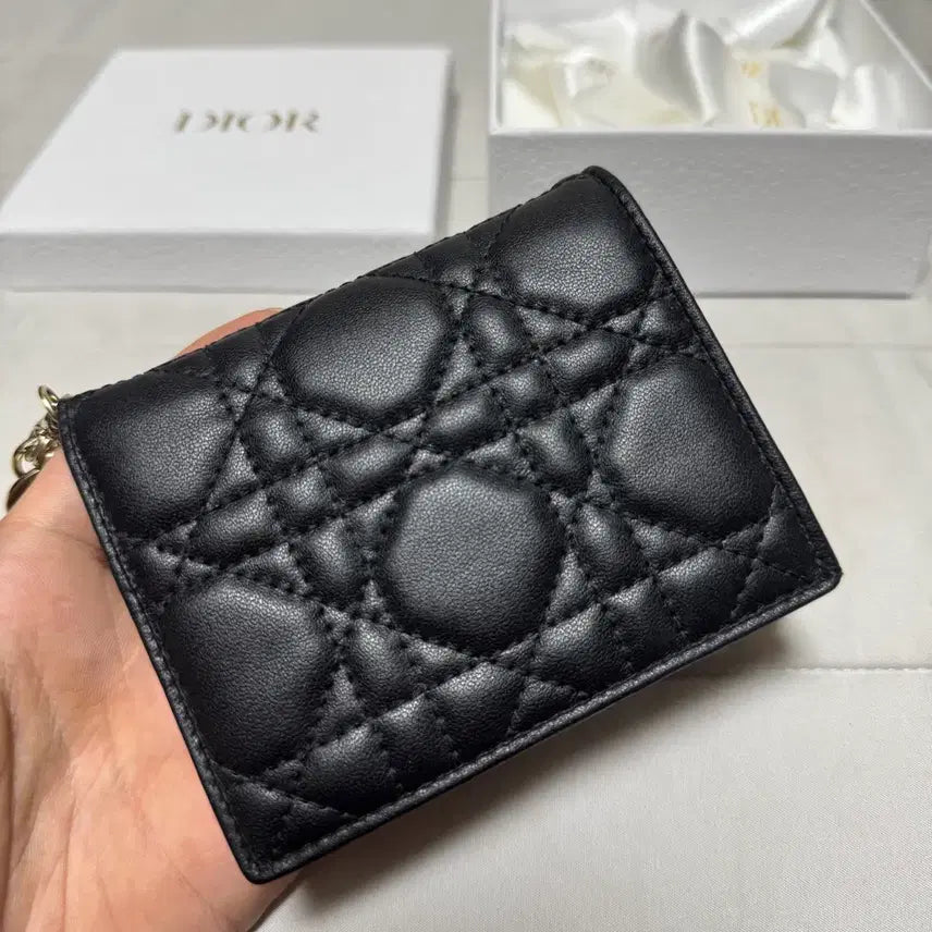 [BUNJANG] Dior Lady Cannage Wallet / [상태최상/정품] 디올 레이디 까나쥬 지갑
