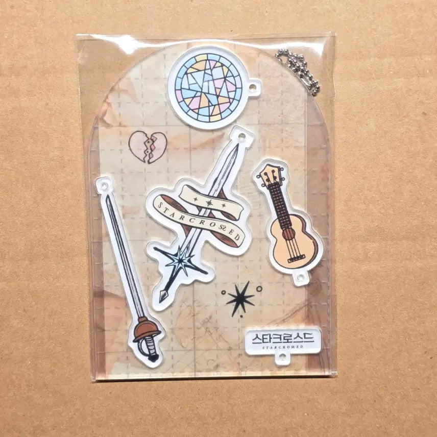 [BUNJANG] 2024-25 'Star Crossed' Premiere Play Acrylic Keyring / 2024-25 연극 스타크로스드 초연 피처링 증정 아크릴 키링+증정