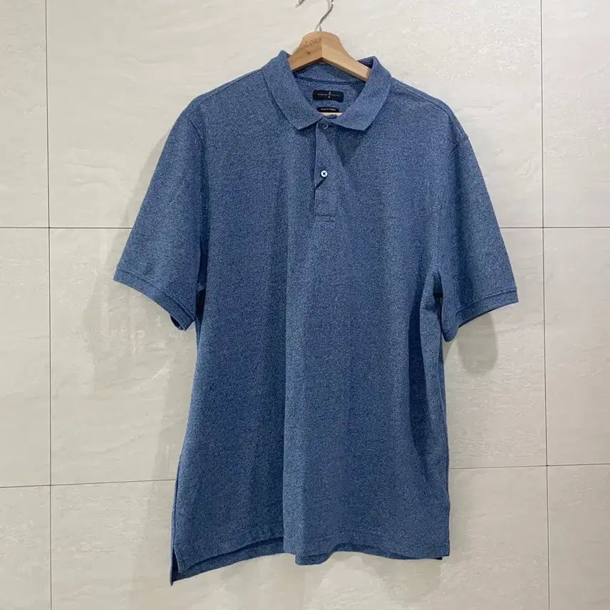 [BUNJANG] Massimo Dutti Navy Polo Shirt Men's XXL / 마시모두띠 / 네이비 카라티, 남성 티셔츠 / XXL(110)
