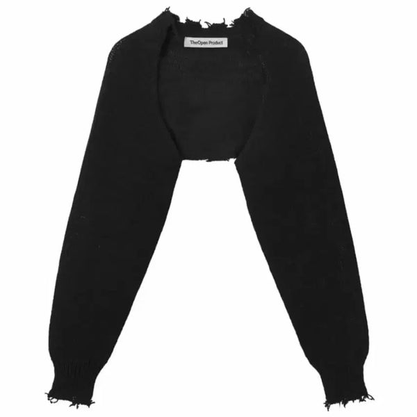 [BUNJANG] TheOpen Bolero Cardigan Black / 더오픈 볼레로 가디건