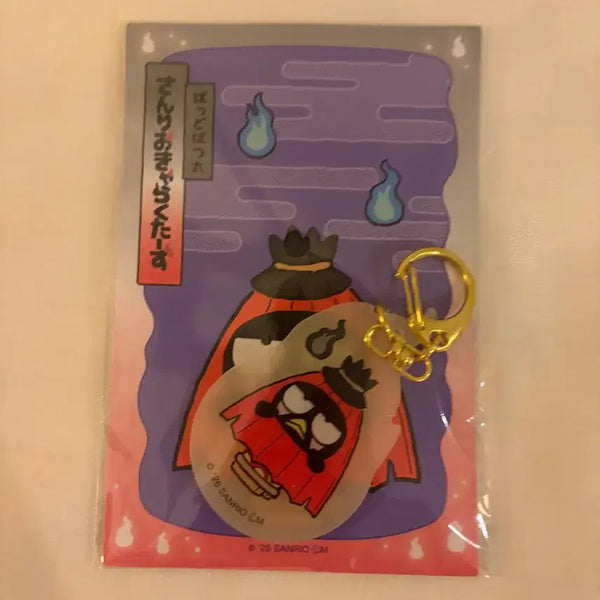 [BUNJANG] Sanrio Yo-kai Glow-in-the-Dark Acrylic Keyholder Badtz-Maru / 산리오 요괴 야광 아크릴 키홀더 배드바츠마루 판매