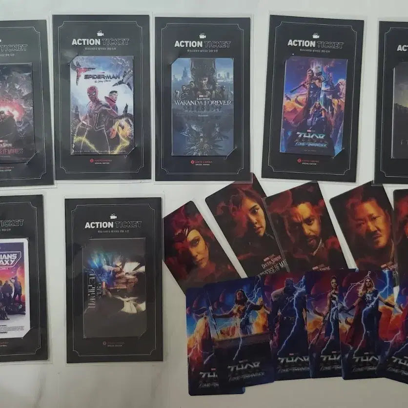 [BUNJANG] Marvel Action Ticket Bundle / 마블  액션티켓 티켓 외  일괄 판매합니다