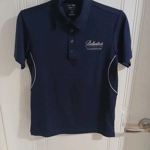 [BUNJANG] Adidas Golf Valentine Championship Navy Polo Shirt Size 90 / 아디다스 골프웨어 발렌타인 챔피언십 네이비색 카라티 90