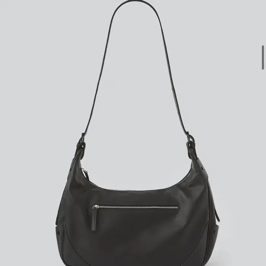 [BUNJANG] Fabrega Half Moon Leather Crossbody Bag / 파브레가 하프 문 레더 크로스백