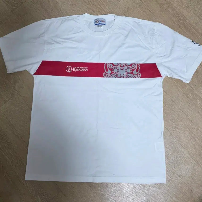 [BUNJANG] 2002 FIFA World Cup Official Merchandise T-Shirt / 2002 한일 월드컵 공식 굿즈 반팔티 100