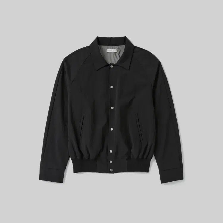 [BUNJANG] Automatic For The People Raglan Varsity Jacket Black / [1] 오토매틱포더피플 나글란 바시티 자켓 블랙