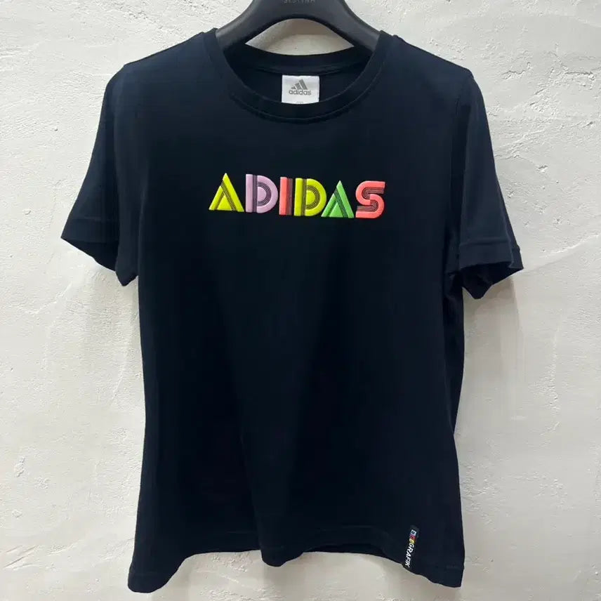 [BUNJANG] Adidas Women's Navy Short Sleeve T-Shirt Size 90 / 아디다스 여 티셔츠 네이비/반팔 90