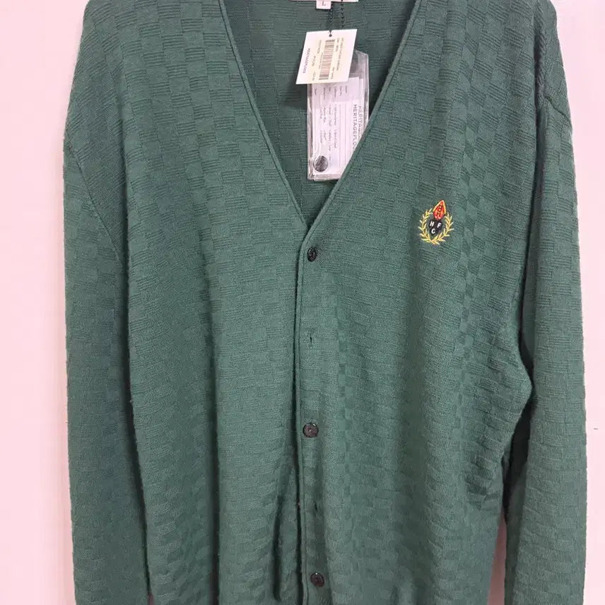 [BUNJANG] Heritagefloss Cardigan Green L / 헤리티지플로스 가디건 그린 L