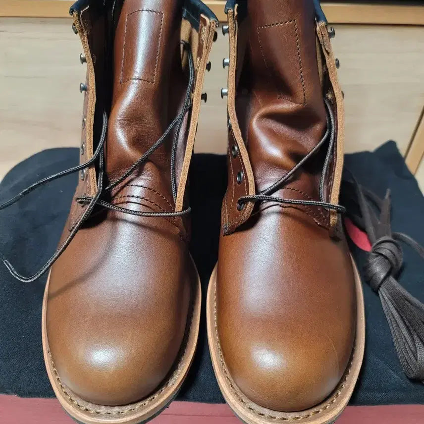 [BUNJANG] Red Wing Beckman 9422 Cigar Leather Boots / 레드윙 벡맨 9422 시가 7.5D