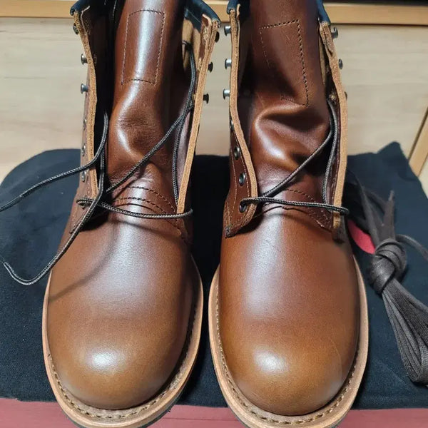 [BUNJANG] Red Wing Beckman 9422 Cigar Leather Boots / 레드윙 벡맨 9422 시가 7.5D