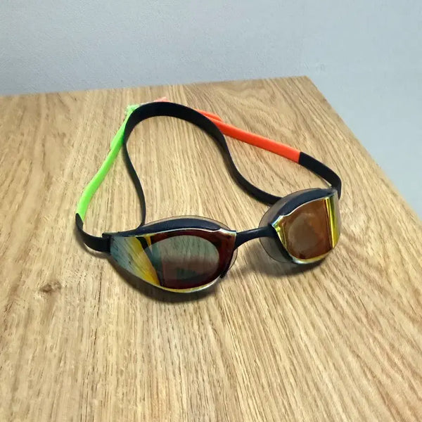 [BUNJANG] Speedo Hyper Elite Goggle (Black Gold, European Fit) / 스피도 하이퍼엘리트 블랙골드 유럽핏