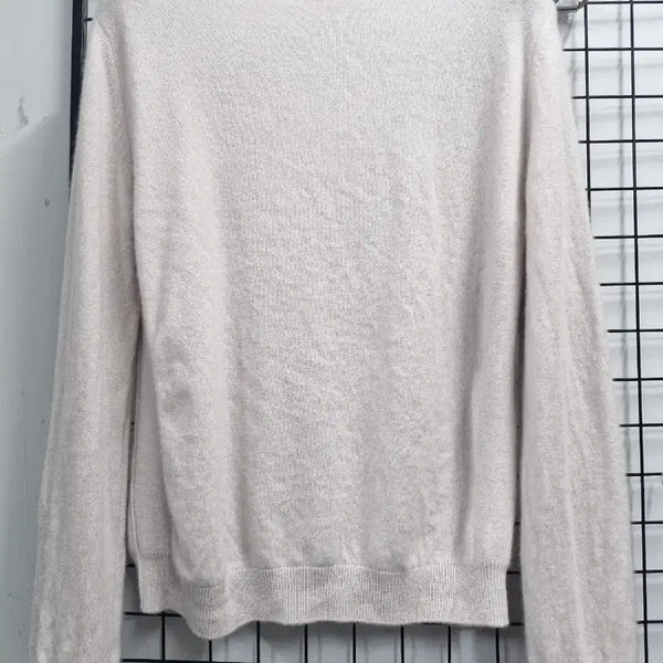 [BUNJANG] DKNY Unisex Cashmere Round Neck Knit 95M / 95M DKNY 공용 캐시미어 라운드넥 니트.
