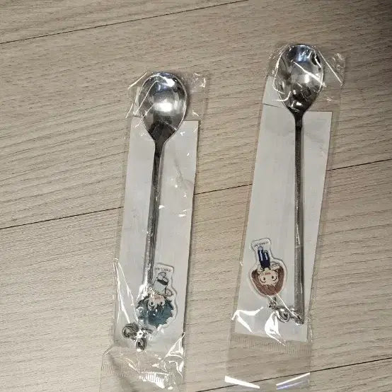 [BUNJANG] My Hero Academia Shinjuku Paradise Collaboration Izuku Midoriya & Ochaco Uraraka Character Spoon Set / 히로아카 신주쿠파라다이스 콜라보 미도리야 우라라카 캐릭터 키링 스푼 세트