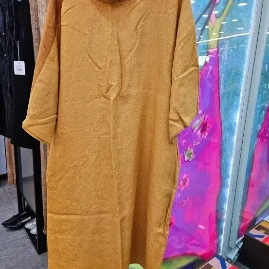 [BUNJANG] Bokkura Linen Marble Long Dress / 새것)보꾸라 린넨  마블롱원피스