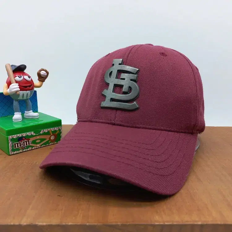 [BUNJANG] MLB St. Louis Cardinals LST Snapback Hat - Wine / MLB 스냅백 모자 세인트 루이스 LST 와인