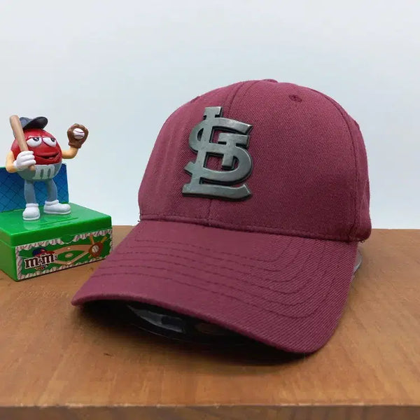 [BUNJANG] MLB St. Louis Cardinals LST Snapback Hat - Wine / MLB 스냅백 모자 세인트 루이스 LST 와인