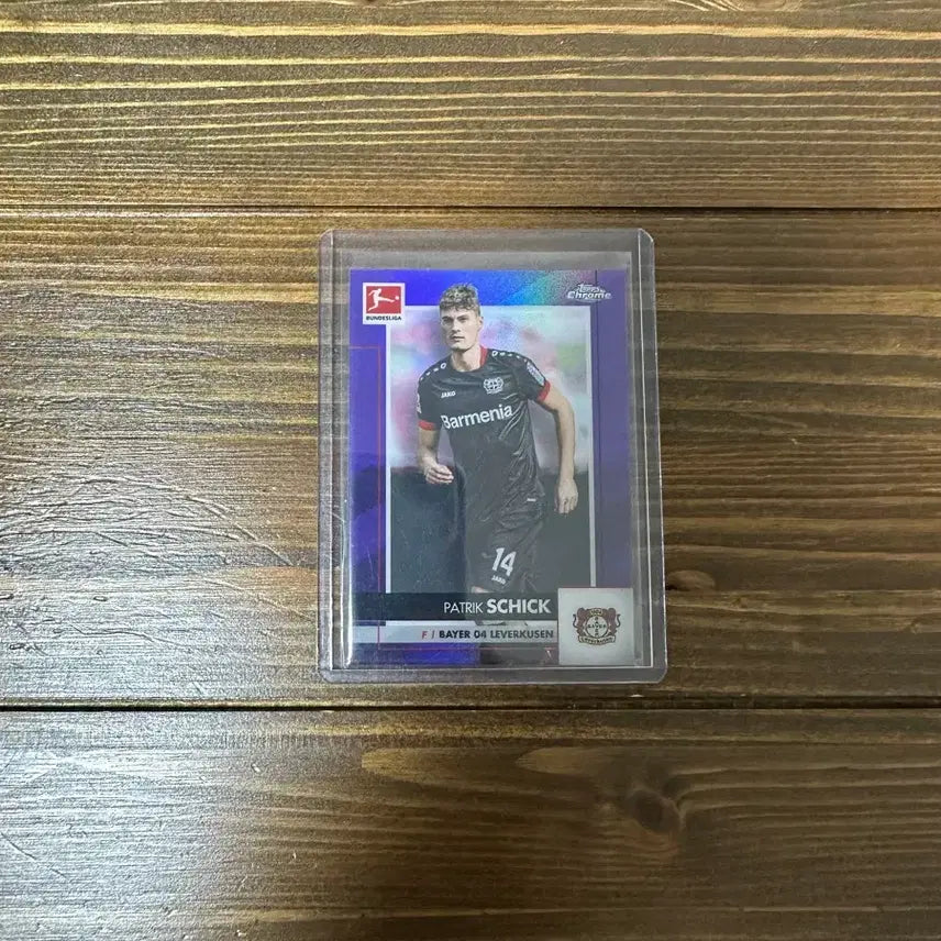 [BUNJANG] Topps Chrome Bundesliga Patrick Schick Purple Refractor 299 Limited Edition / 2020-21 탑스 크롭 분데스리가 파트리크 시크 퍼플 299한정