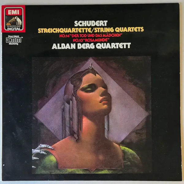 [BUNJANG] Alban Berg Quartett Schubert String Quartet No. 13 'Rosamunde' & No. 14 'Death and the Maiden' LP (1985 German EMI DMM Pressing) / 슈베르트 죽음과소녀/로자문데 - 알반베르크QT LP(1985년독일EMI)