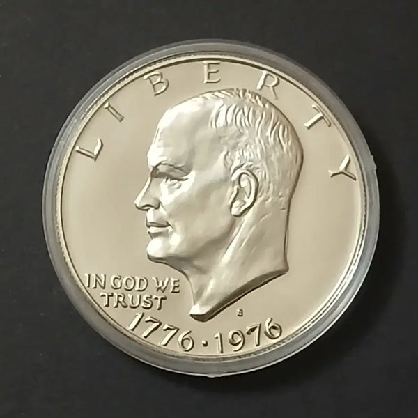 [BUNJANG] 1976 US Bicentennial Eisenhower Dollar "Proof" Silver Coin / (은화)미국1976 독립200주년 기념주화 "프루프" 아이젠하워 달러