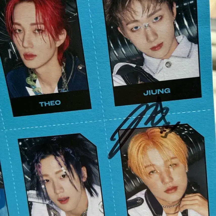 [BUNJANG] P1Harmony Jongseob Autographed Photocard / 피원하모니 p1harmony 종섭 친필싸인