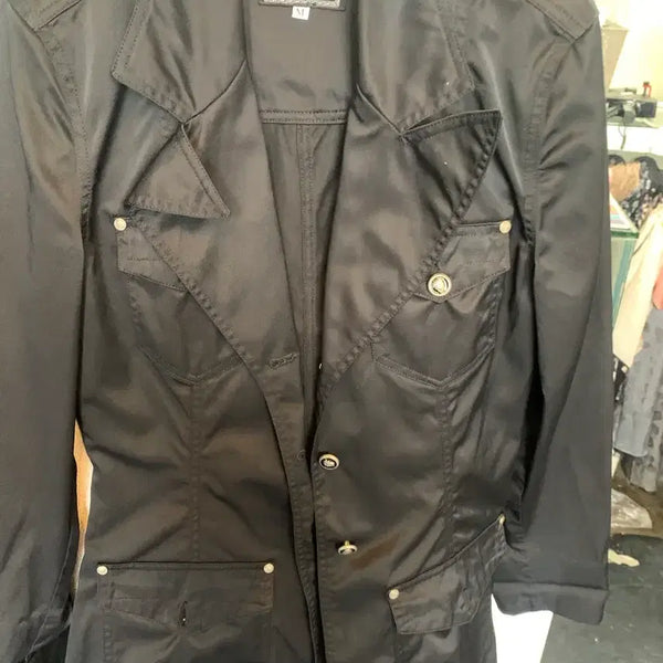 [BUNJANG] Versace Jeans Couture Black Jacket XL / 베르사체 진스 꾸뛰르 블랙 자켓 XL