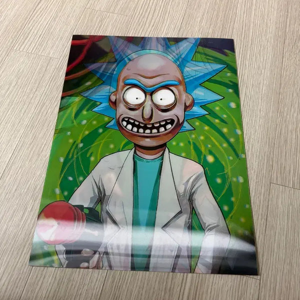 [BUNJANG] Rick and Morty Lenticular Poster / 릭앤모티 랜티큘러 포스터