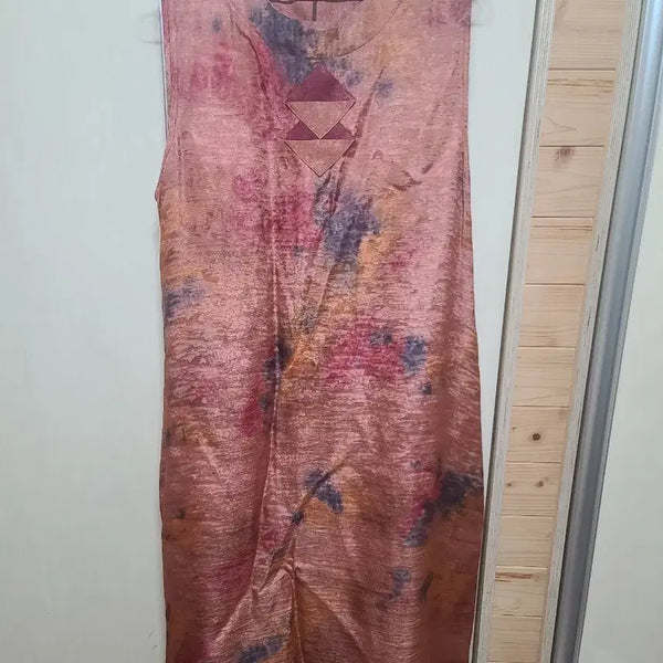 [BUNJANG] Sleeveless Tie-Dye Maxi Dress / 나염 민소매 원피스 상태는최상입니다