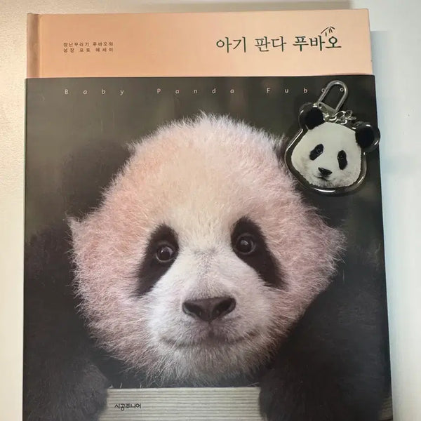 [BUNJANG] Fu Bao Book Bundle with Keyring / 푸바오 책 + 키링 일괄 판매