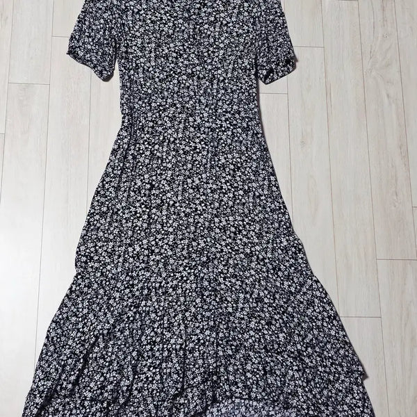 [BUNJANG] VOV Rayon One-Piece Dress / 보브 레이온원피스