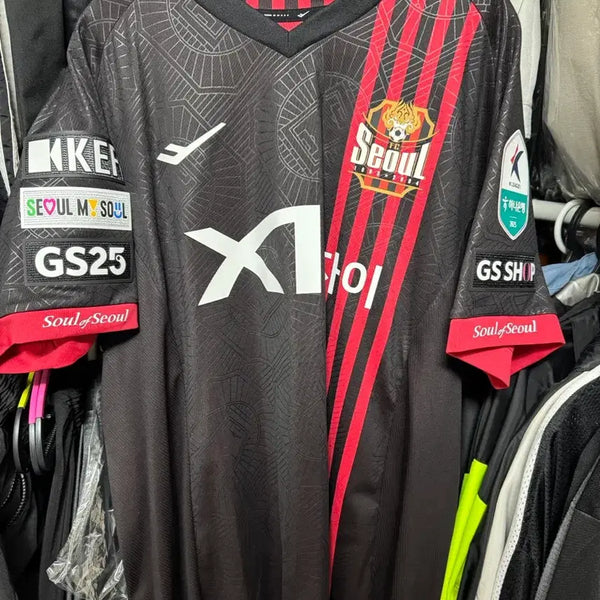 [BUNJANG] FC Seoul Authentic Kim Jin-su Marked Jersey (Size 105) / FC서울 어센틱 풀패치 김진수 마킹(105)