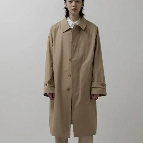 [BUNJANG] 8division Cotton Balmacaan Coat / 에이트디비젼 8division 코튼 발마칸 코트 (100)