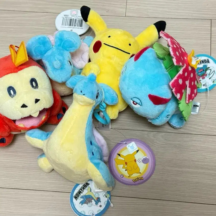 [BUNJANG] Pokemon Keyring Plush Set / 포켓몬스터 키링인형(새상품)