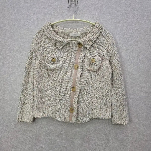 [BUNJANG] SYSTEM Melange Knit Cardigan / 시스템 멜란지 니트 가디건 SYSTEM